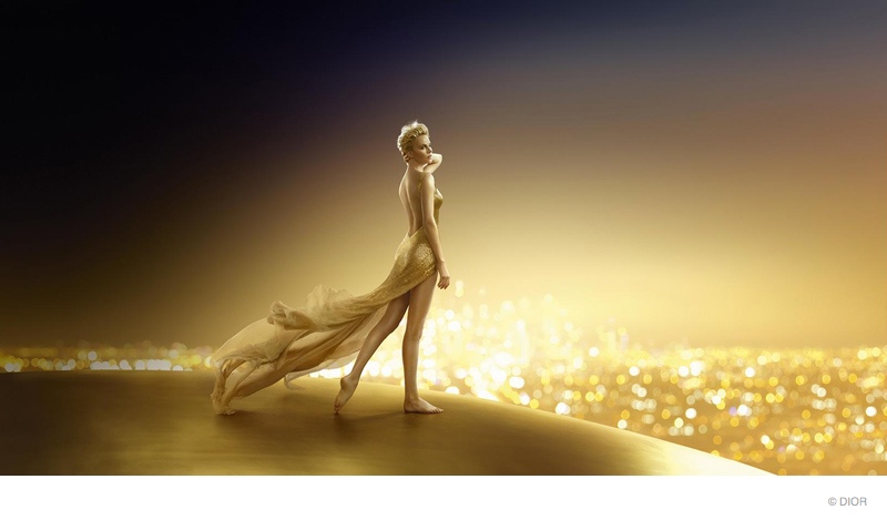 dior jadore 2014 fragrance ad campaign Charlize Theron Celebrates 10 Years as Dior Jadore Face with New Ad