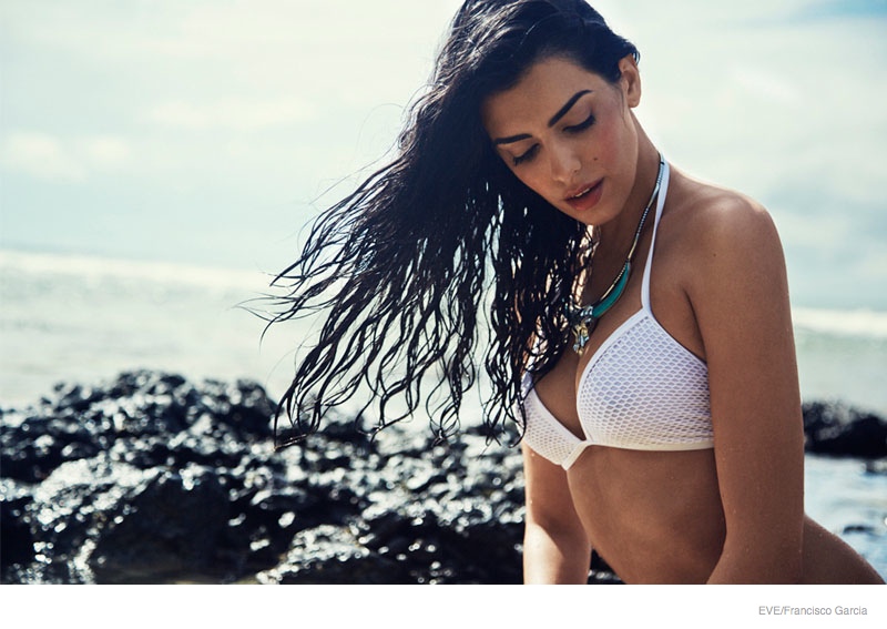 eve swimwear 2015 ad campaign02 Ingrid Villas Boas Fronts Eve Swimwear 2015 Campaign by Francisco Garcia