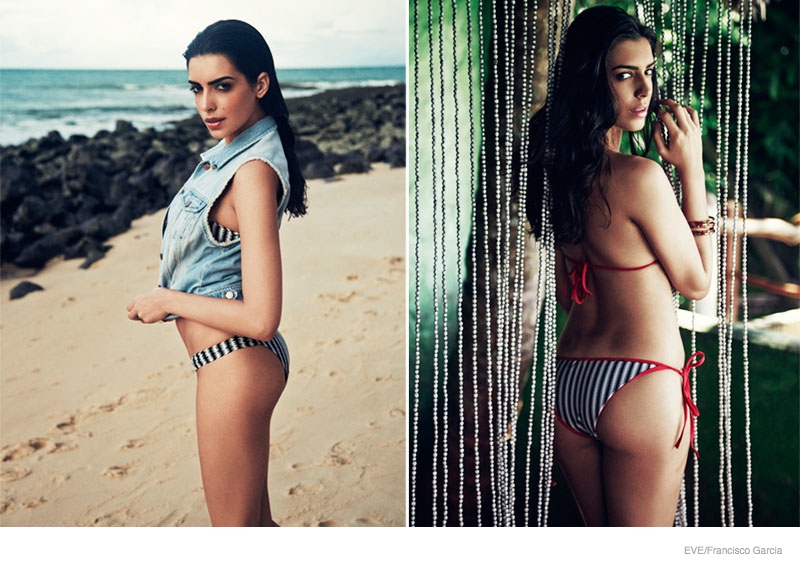 eve swimwear 2015 ad campaign03 Ingrid Villas Boas Fronts Eve Swimwear 2015 Campaign by Francisco Garcia