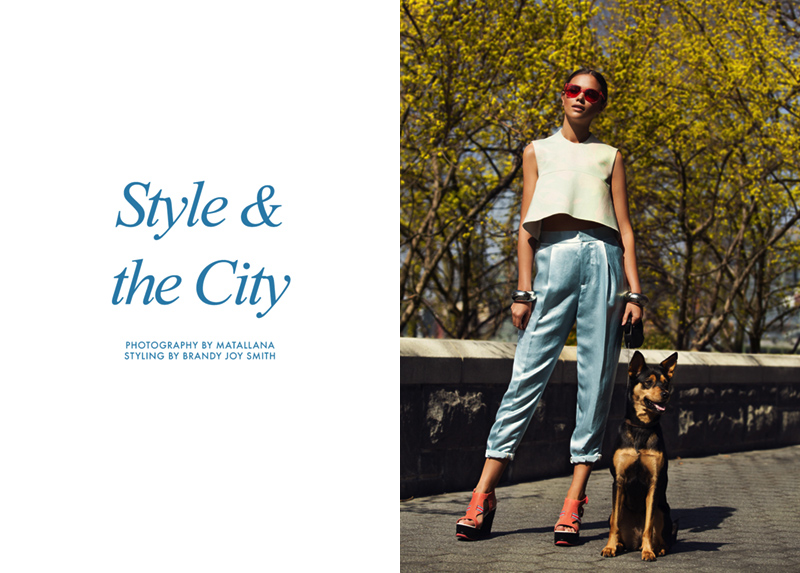 style city title FGR Exclusive | Jena Goldstack by Matallana in Style & the City 