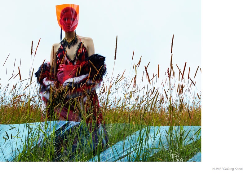 alisa ahmann model04 Alisa Ahmann Models Eccentric Style for Numero by Greg Kadel