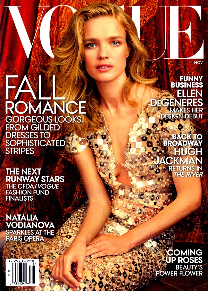Vogue US September 2014 Cover with Models