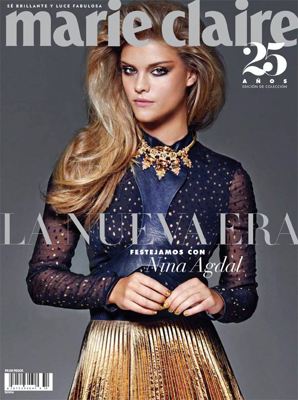 nina-agdal-marie-claire-mexico-october-2014-cover.