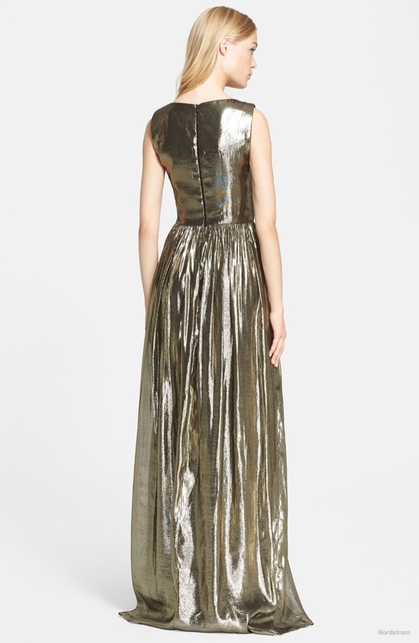 alicia-olivia-issa-pleated-lame-gown2