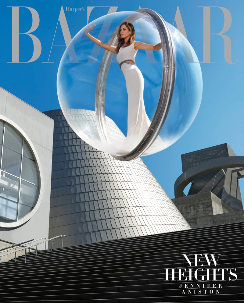 2006 JUNE HARPER'S BAZAAR MAGAZINE - JENNIFER ANISTON COVER