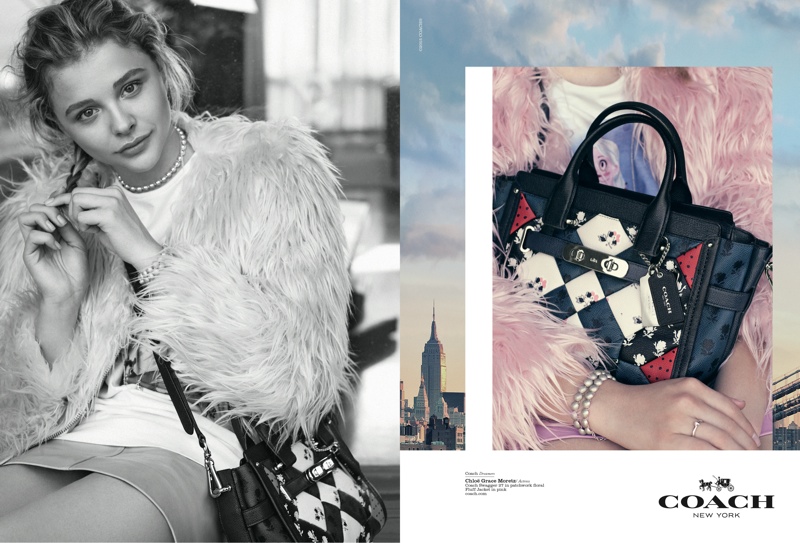 Chloe Grace Moretz for Coach Dreamers 2015 campaign