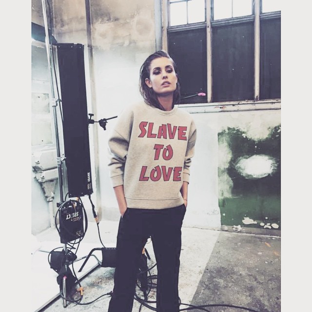 Nadja Bender is a 'slave to love'