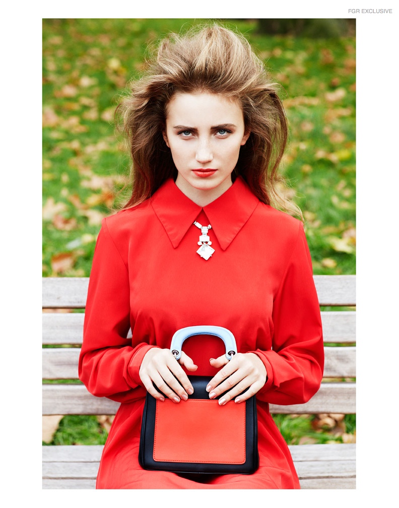 Vintage Dress from Beyond Retro, Dior Bag, Butler and Wilson Necklace