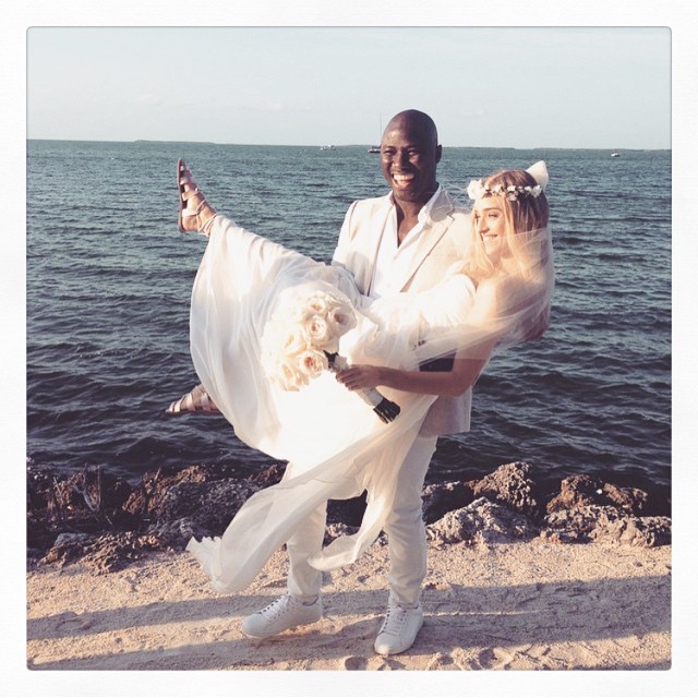 Marcelina Sowa got married and shared some photos on Instagram