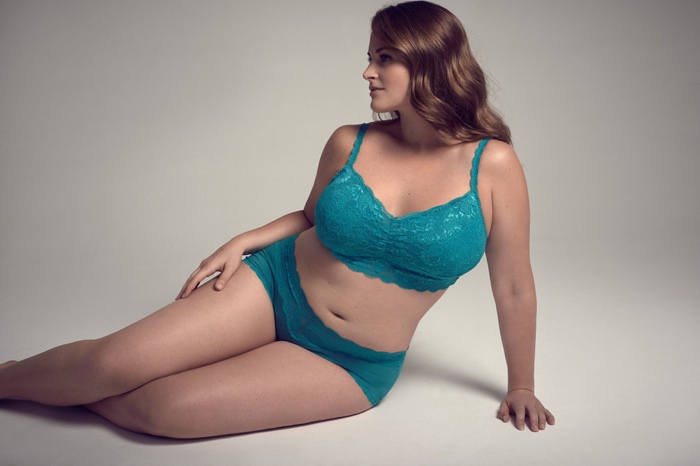 Emily Nolan Models Cosabella's New Plus Size Lingerie
