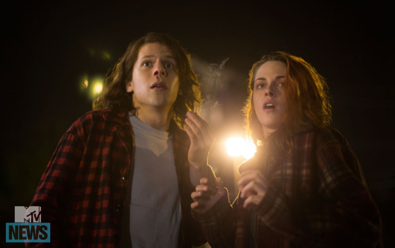 Jesse Eisenberg & Kristen Stewart in 'American Ultra'