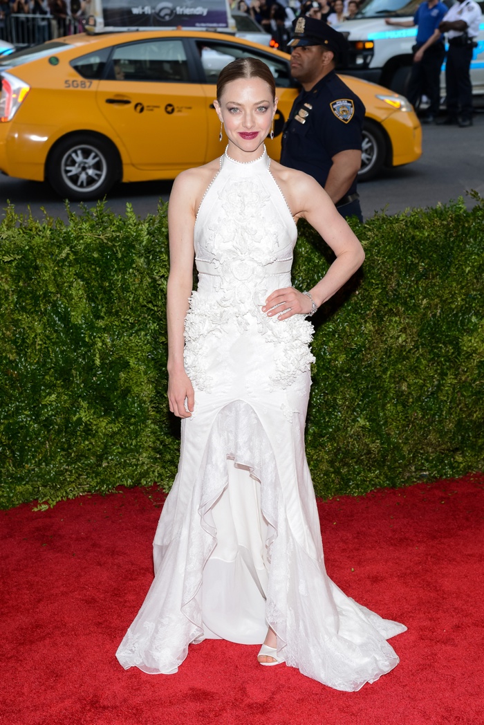 Actress Amanda Seyfried at the 2015 Met Gala. Photo: Electrolysis / Shutterstock.com