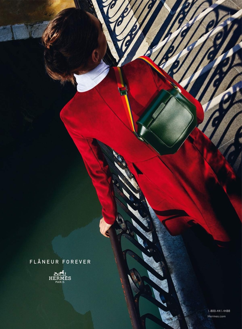An image from Hermes' fall-winter 2015 campaign