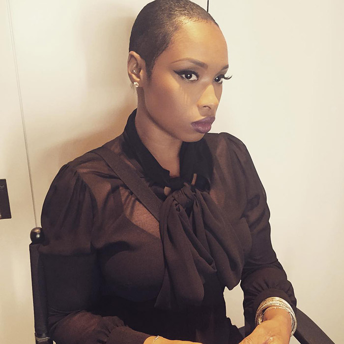 Jennifer Hudson Short Shaaved Hair