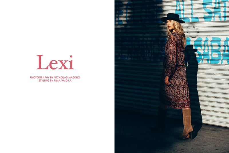 Lexi Atkins photographed by Nicholas Maggio