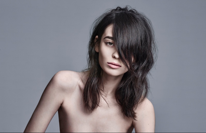 Models wear stylish coifs in images photographed by Hunter & Gatti