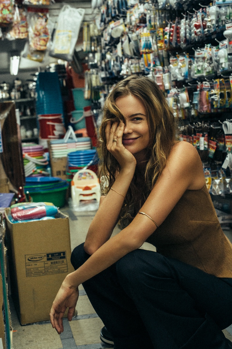 Behati Prinsloo poses for Hugh Lippe in the shoot