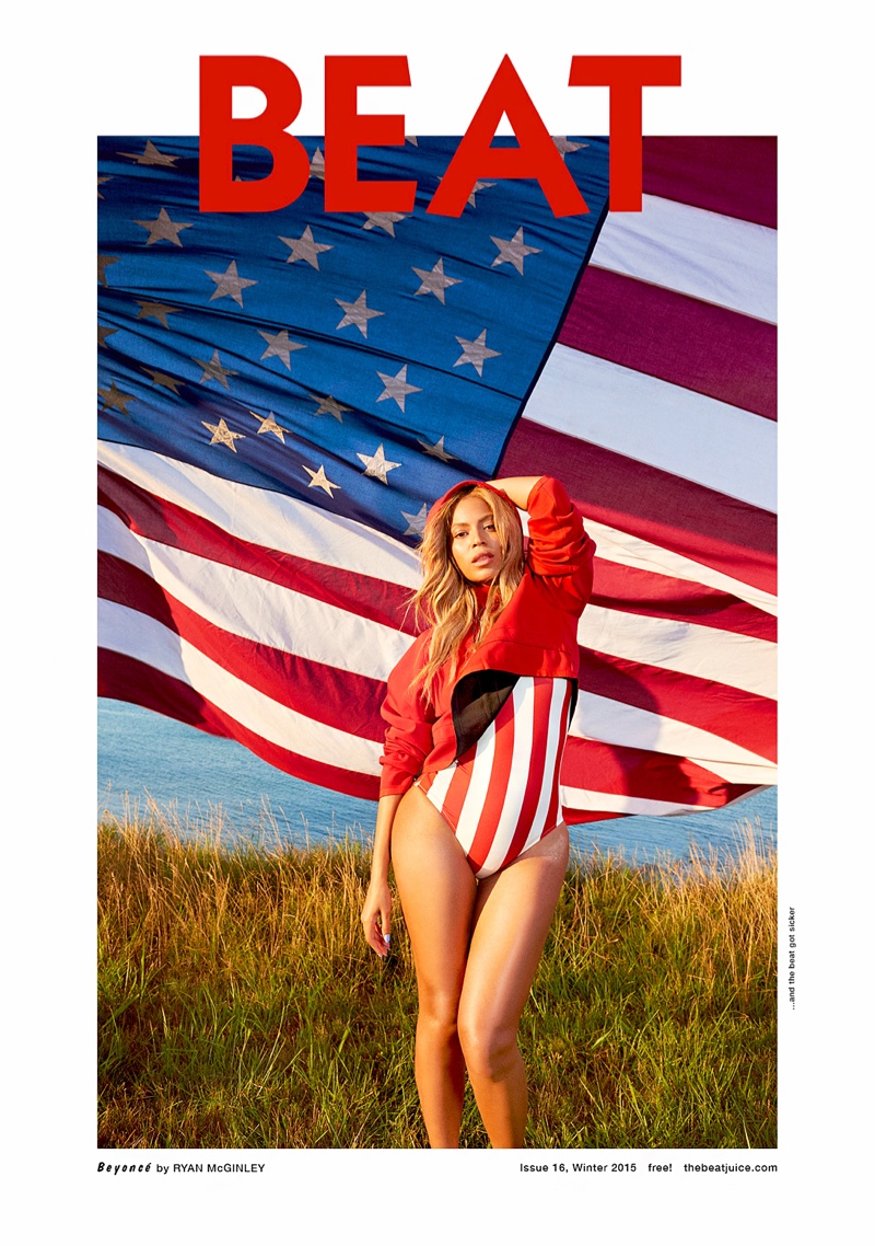 Gone shy, Beyoncé? Singer covers up her famous curves on 