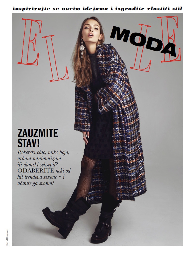 Carola poses for Hadriel Gonzalez in fall styles
