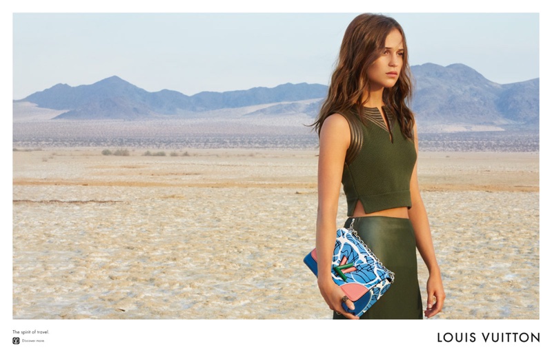 Louis Vuitton New Classics campaign starring Emma Stone, Alicia