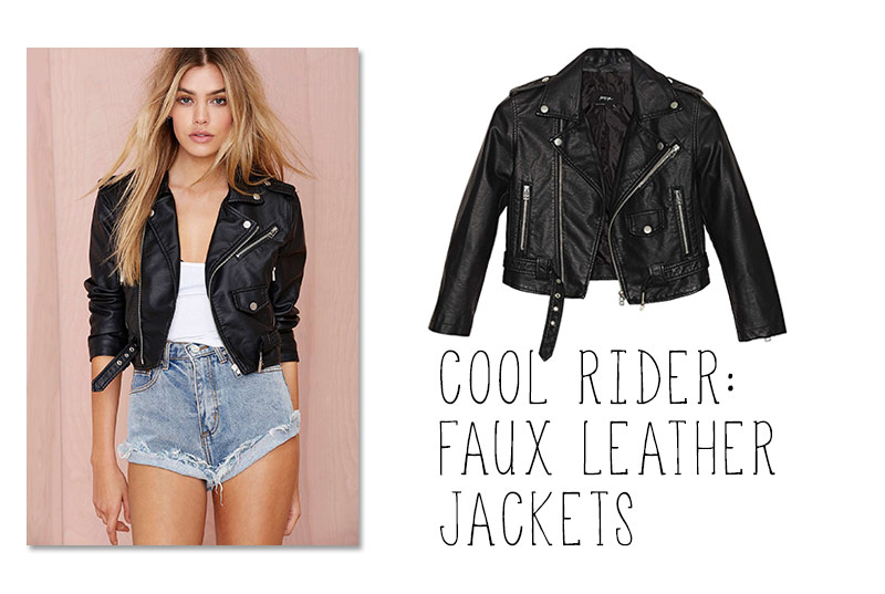 Shop Faux Leather Women's Jackets