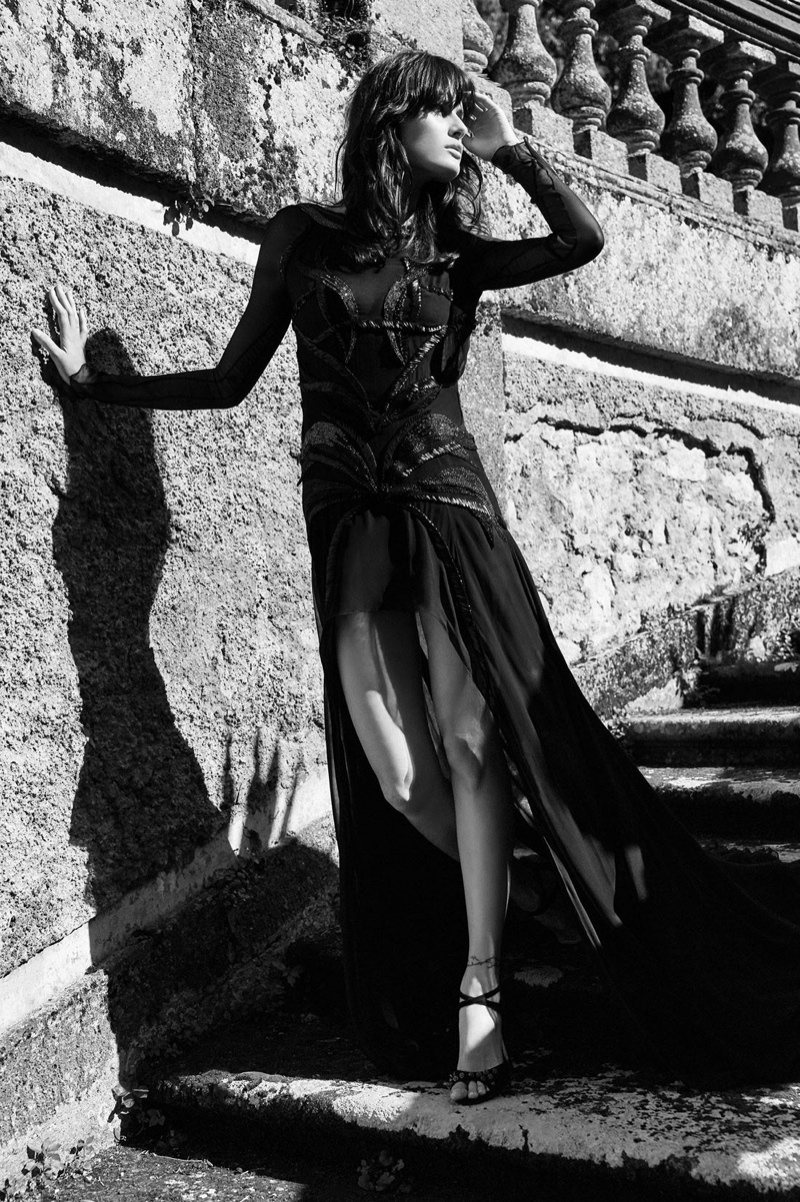 Isabeli Fontana for Redemption Choppers