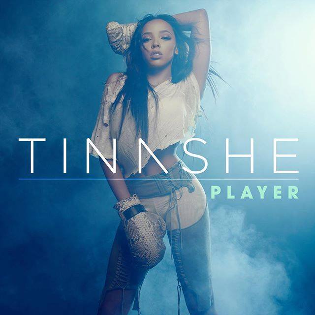 R&B singer Tinashe flaunts her midriff in a sporty look for the single cover artwork of her new song, ‘Player’. The single is out now worldwide. 