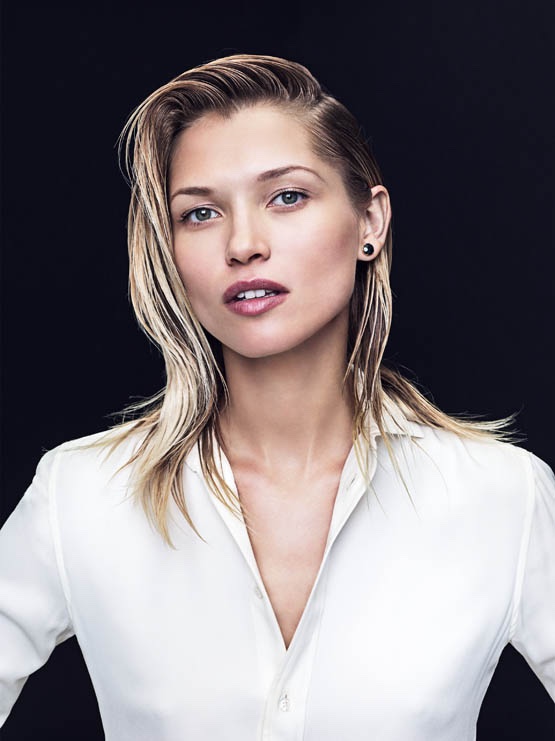 Hana Jirickova stars in Bergdorf Goodman's November 2015 magazine