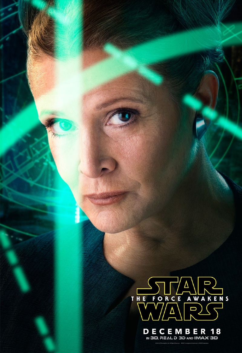 Carrie Fisher, Daisy Ridley Get Solo Posters for ‘Star Wars: The ...