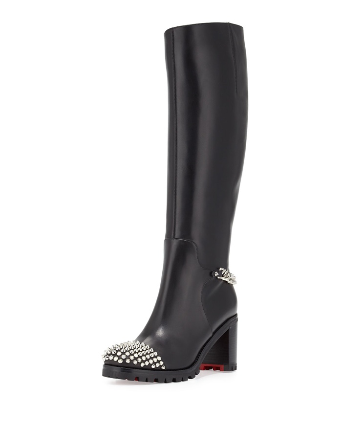 Black Christian Louboutin Boots \u0026amp; Booties for Sale