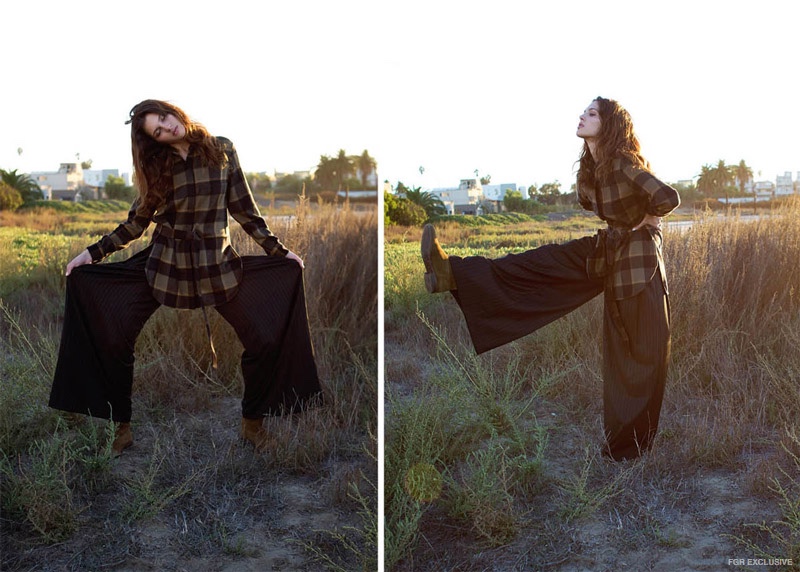 Pants Alice & Olivia, Shirt 3.1 Phillip Lim, Boots Isabel Marant for H&M, Rings Free People