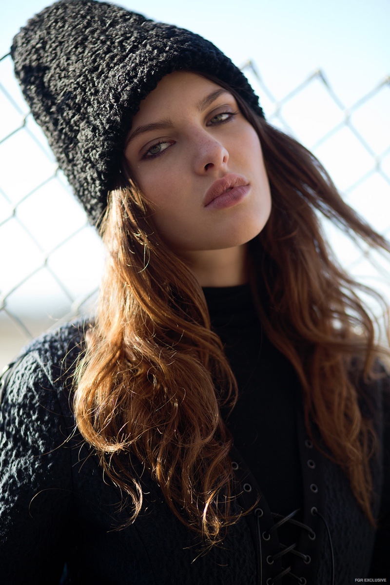 Turtleneck Splendid, Dress BCBG Max Azria Runway, Hat Vintage