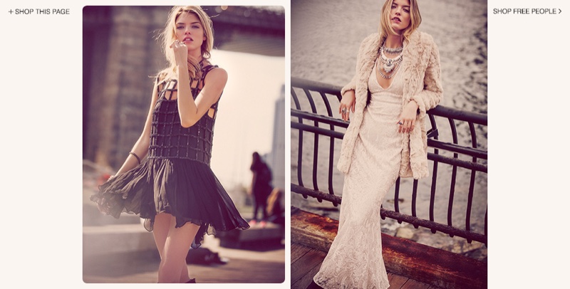 (L) Free People Sequin Shell Drop Waist Dress, (R) Free People Juliet Bodycon Dress, Free People Swingy Faux Fur Coat