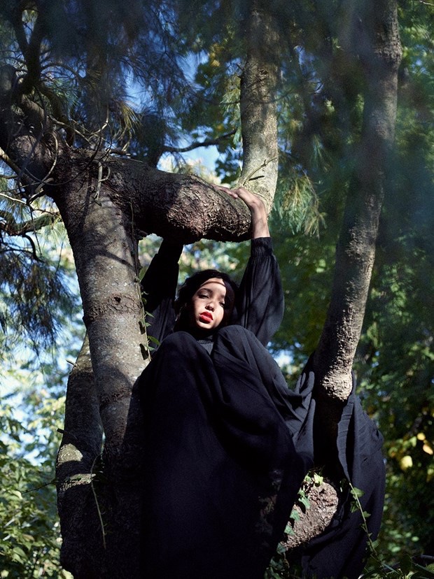 Tinashe talks to the magazine about being an atypical role model