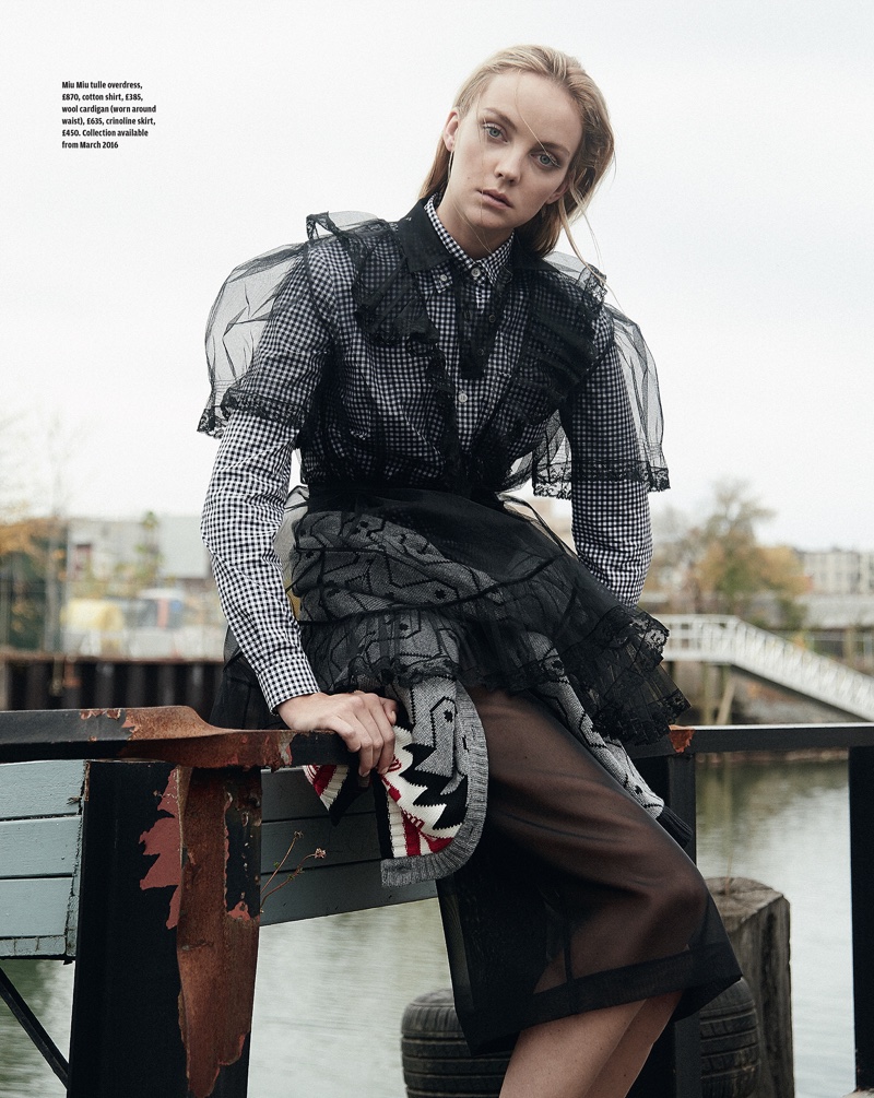 Heather Marks stars in the January issue of How to Spend It Magazine