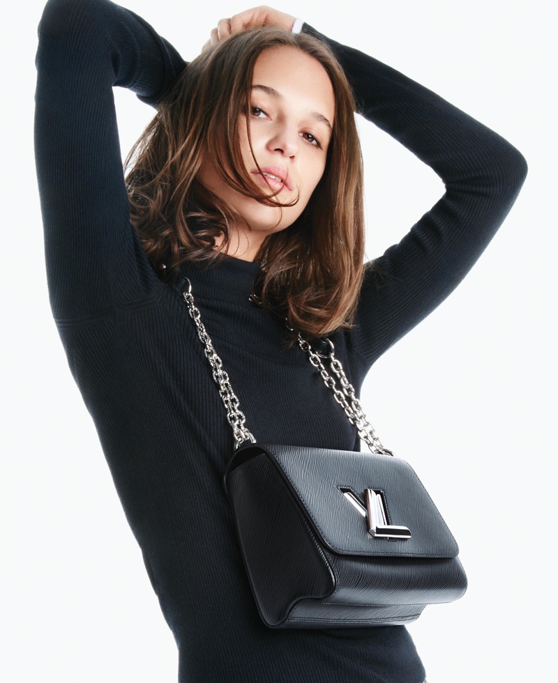 Alicia Vikander Louis Vuitton Twist Handbag 2016 Campaign