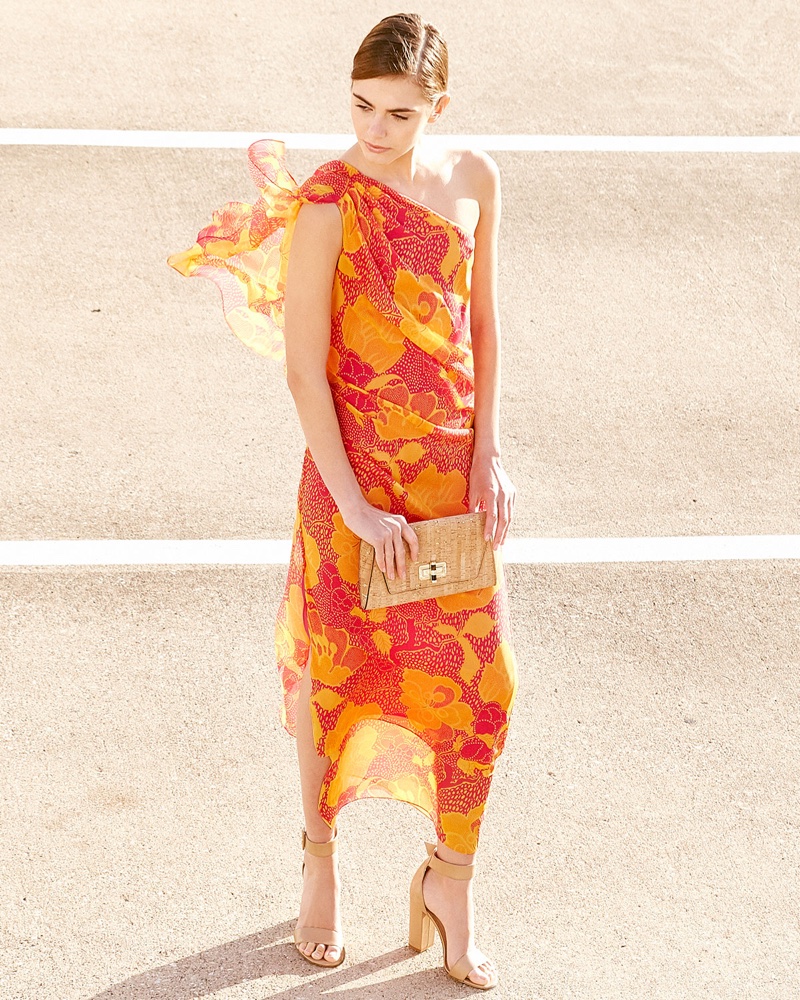 Diane von Furstenberg Nori Flower Power Silk Maxi Dress