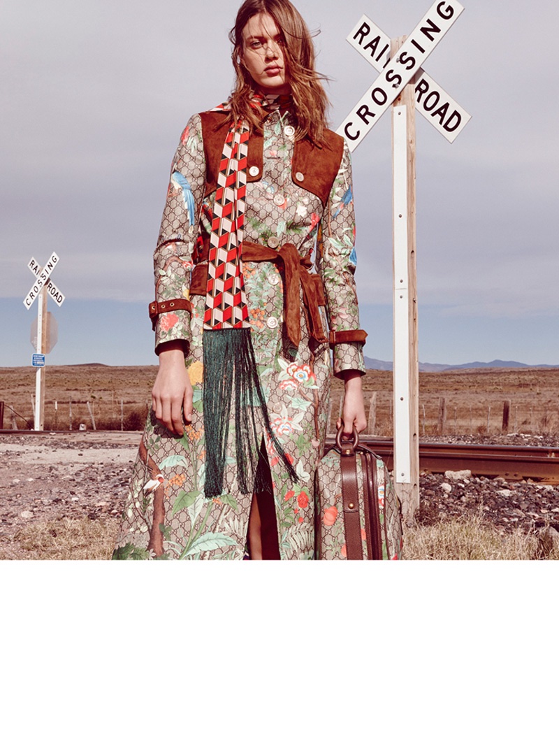 Tess Hellfeuer stars in Marie Claire Italia's May issue