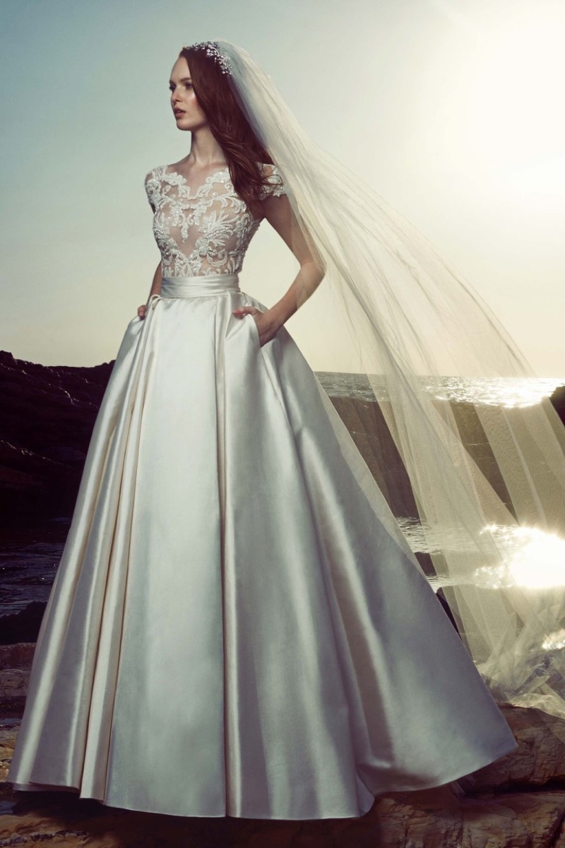 Zuhair Murad Bridal's spring 2017 collection features empire waist gown