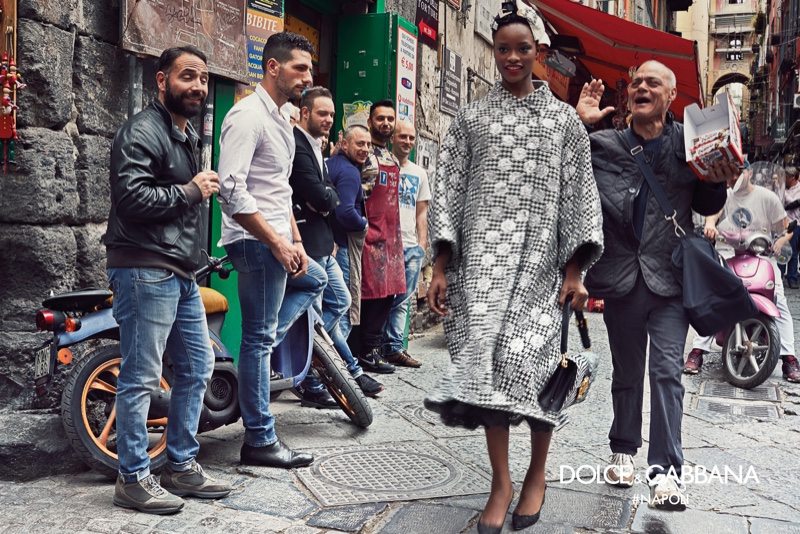 Mayowa Nicholas stars in Dolce & Gabbana’s fall-winter 2016 campaign