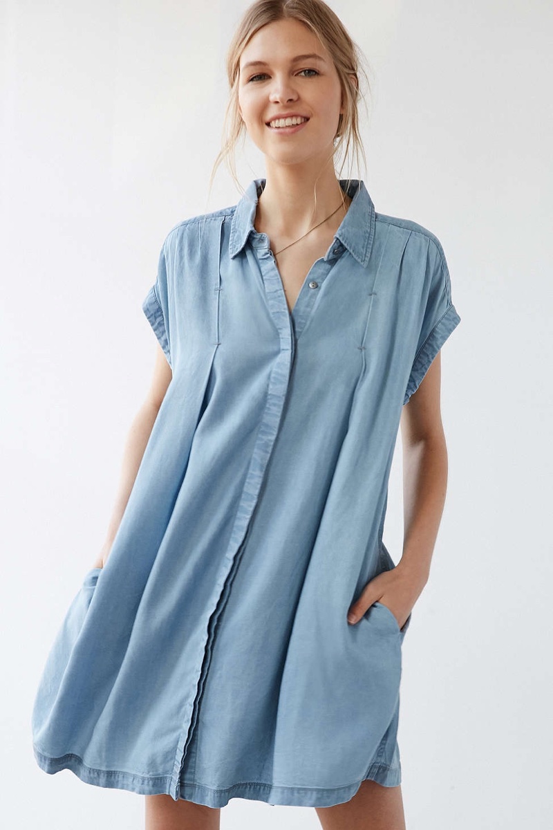 Cooperative Charamane Chambray Shirt Dress