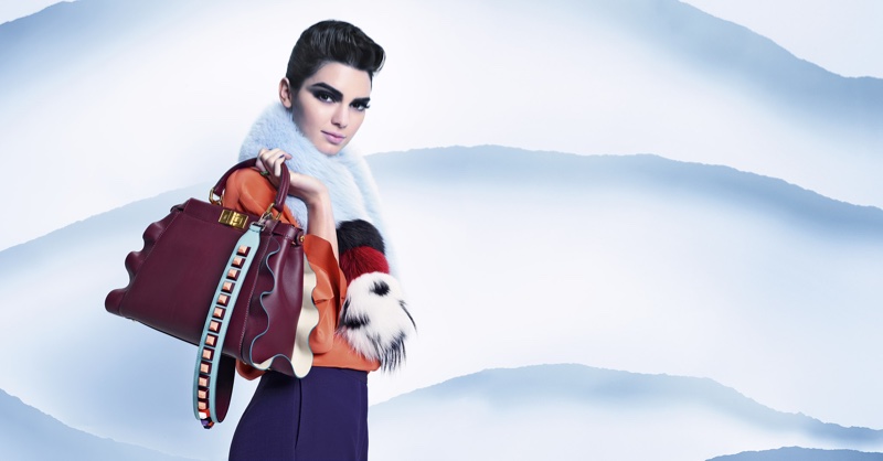 Karl Lagerfeld photographs Fendi's fall 2016 campaign