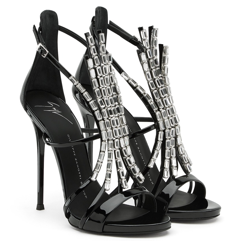 Giuseppe Zanotti Belle Crystal Embellished Sandals