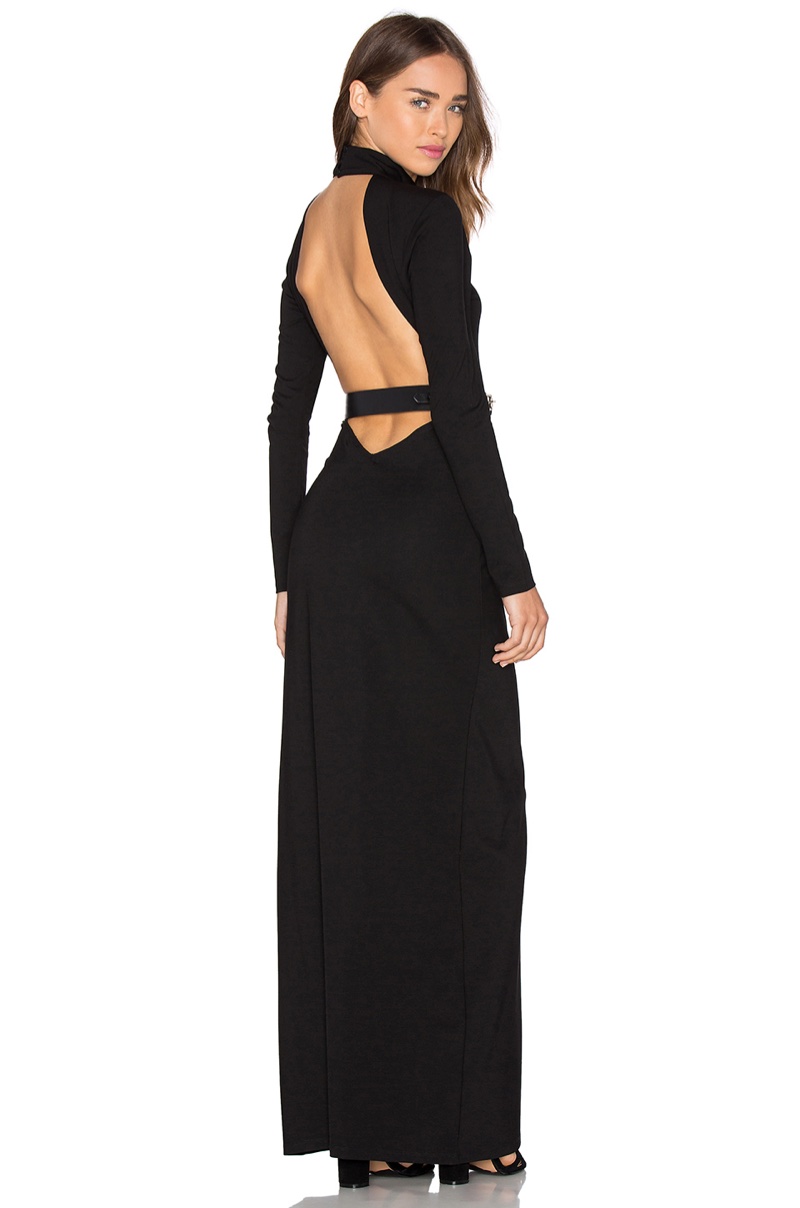 Majorelle Caspian Dress in Black