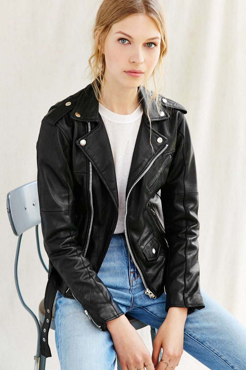 PeleCheCoco Leather Biker Jacket