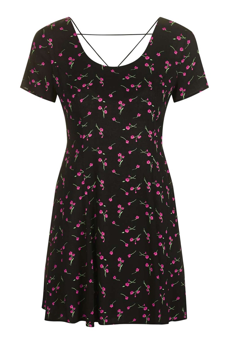 Topshop Ditsy Daisy Print Dress