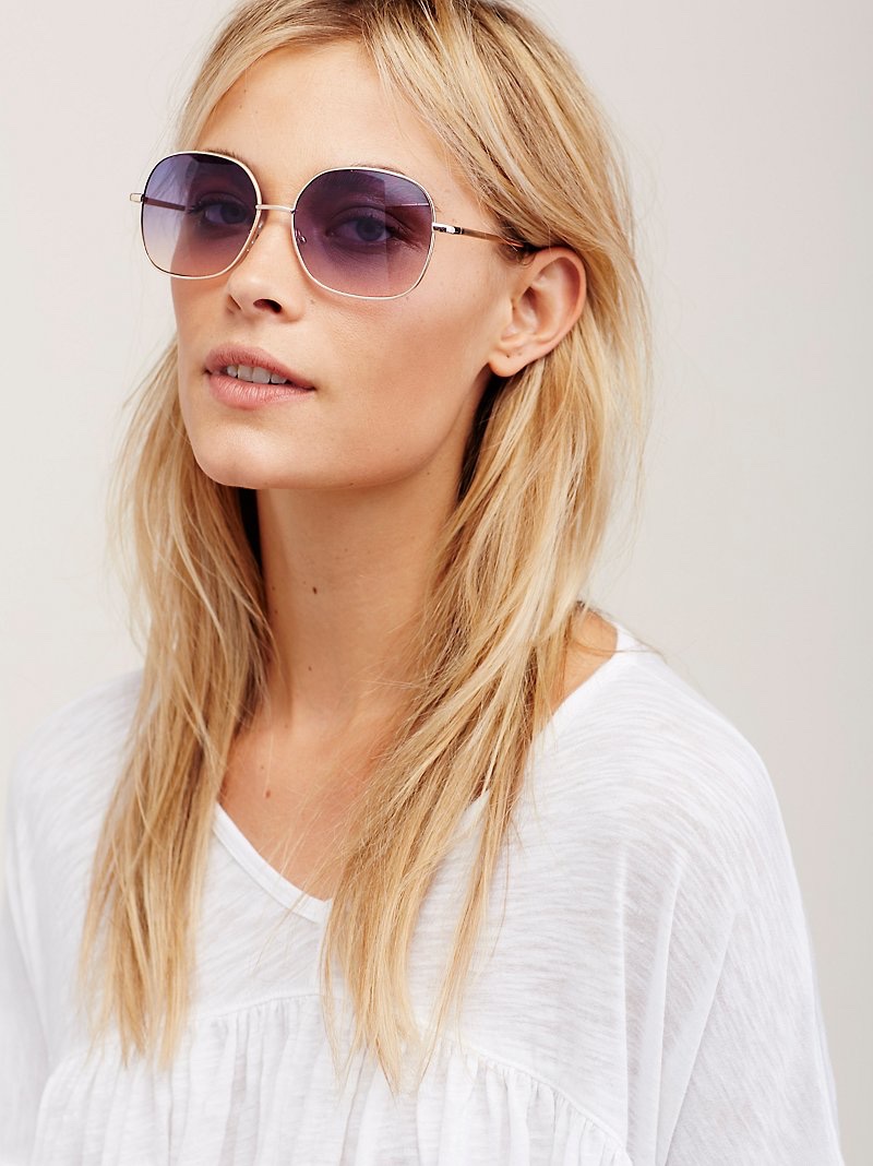 Free People Charm School Sunglasses
