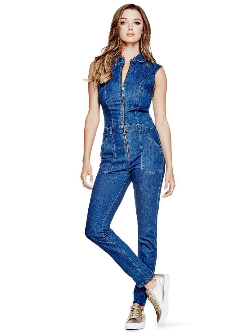 Guess Jessie Denim Jumpsuit