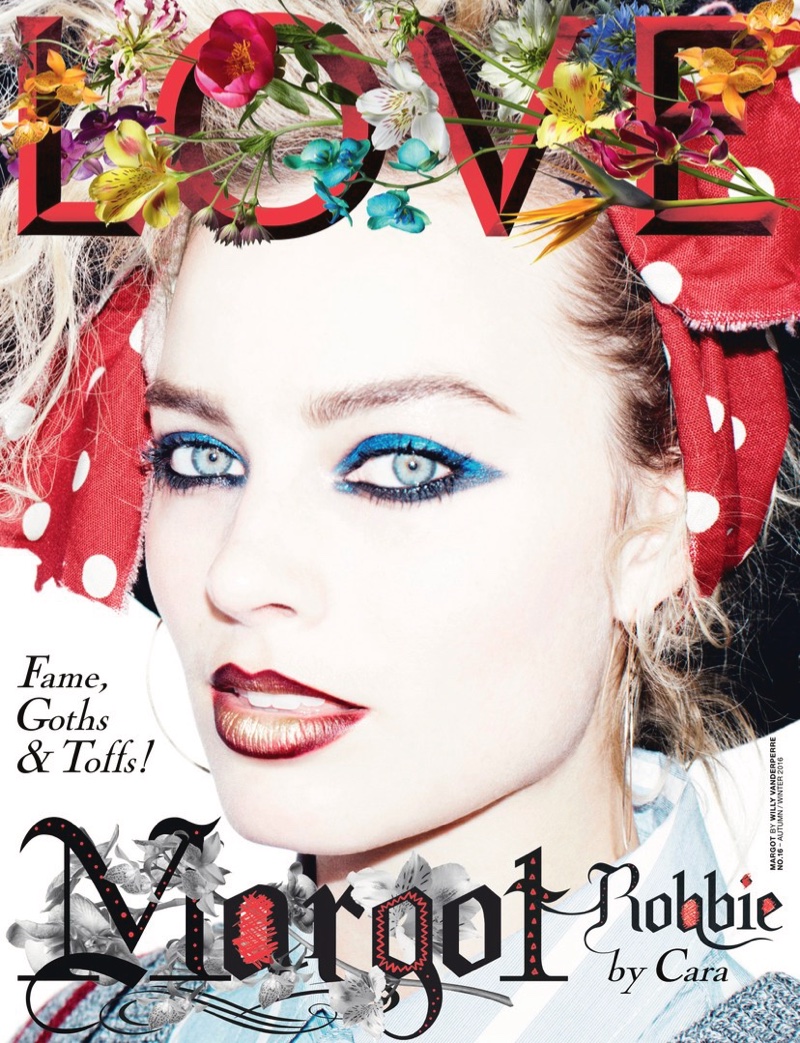 Margot Robbie on LOVE Magazine Fall/Winter 2016 Cover