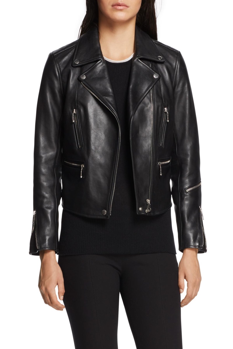 Rag & Bone Arrow Leather Moto Jacket
